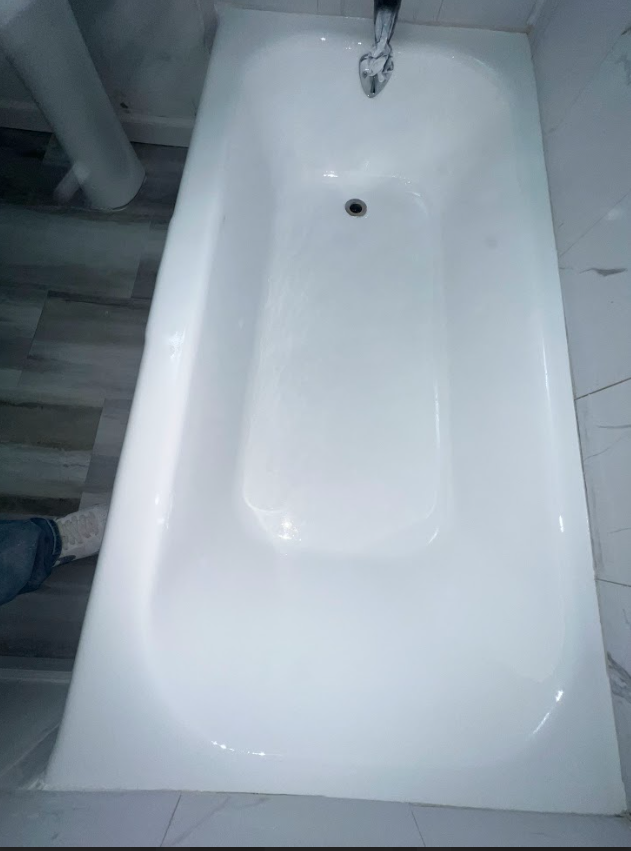 reglazed tub